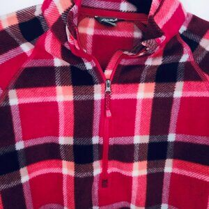 EDDIE BAUER Women's 1/4 Zip-Up Fleece Top NWT Size S